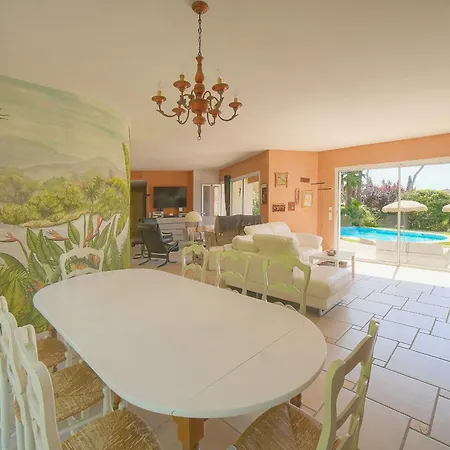 Frgk Claude Juan-les-pins Luxury With Pool & Ultra-fast Wi-fi * 앙티브