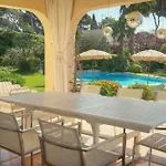 Frgk Claude Juan-les-pins Luxury With Pool & Ultra-fast Wi-fi أنتيب