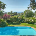 Frgk Claude Juan-les-pins Luxury With Pool & Ultra-fast Wi-fi أنتيب