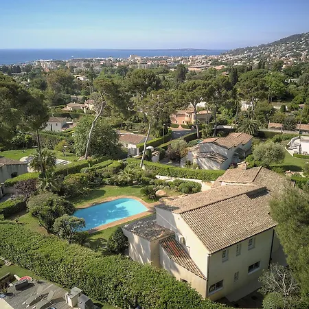 Frgk Claude Juan-les-pins Luxury With Pool & Ultra-fast Wi-fi Villa