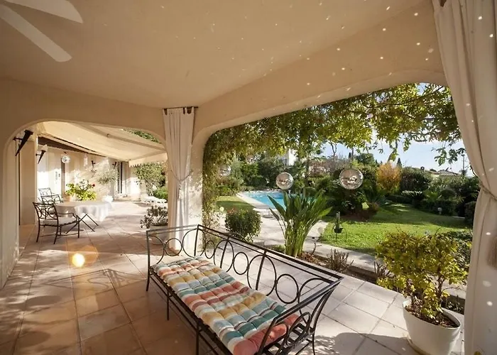 Frgk Claude Juan-les-pins Luxury With Pool & Ultra-fast Wi-fi Villa Antibes