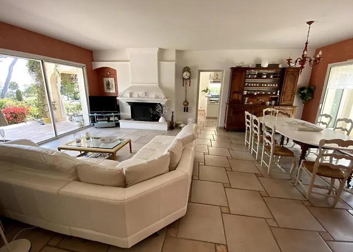 Вилла Frgk Claude Juan-les-pins Luxury With Pool & Ultra-fast Wi-fi *