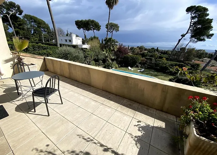 Frgk Claude Juan-les-pins Luxury With Pool & Ultra-fast Wi-fi Villa Antibes