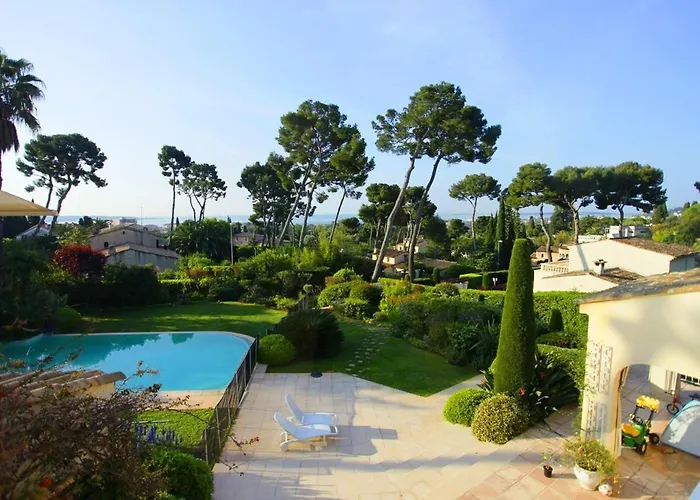 Frgk Claude Juan-les-pins Luxury With Pool & Ultra-fast Wi-fi Villa Antibes