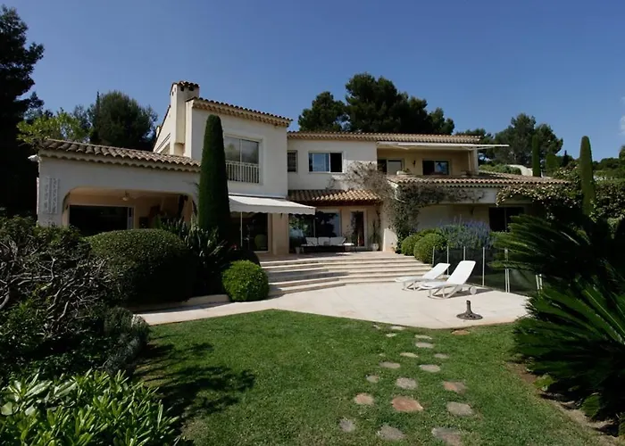 Frgk Claude Juan-les-pins Luxury With Pool & Ultra-fast Wi-fi Villa Antibes
