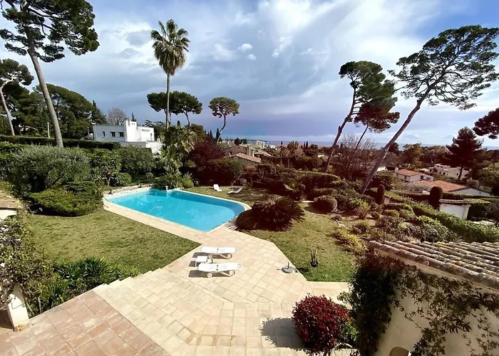 Вилла Frgk Claude Juan-les-pins Luxury With Pool & Ultra-fast Wi-fi
