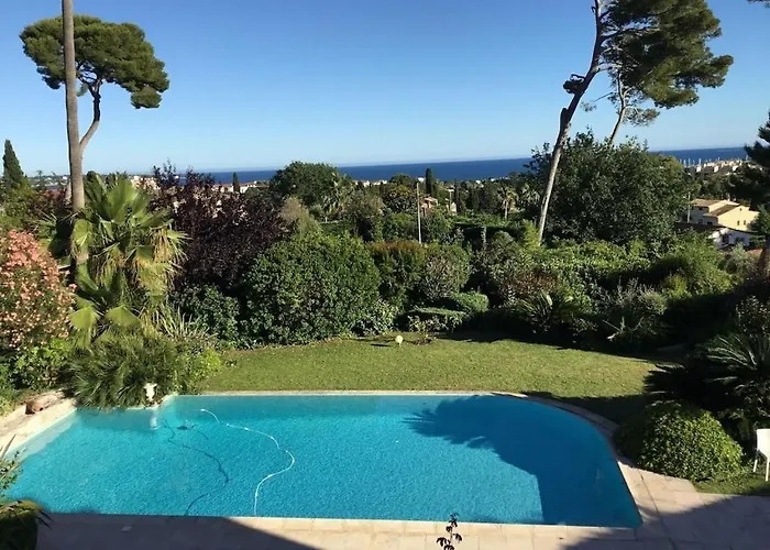 Frgk Claude Juan-les-pins Luxury With Pool & Ultra-fast Wi-fi