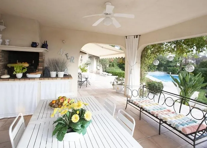 Вилла Frgk Claude Juan-les-pins Luxury With Pool & Ultra-fast Wi-fi *