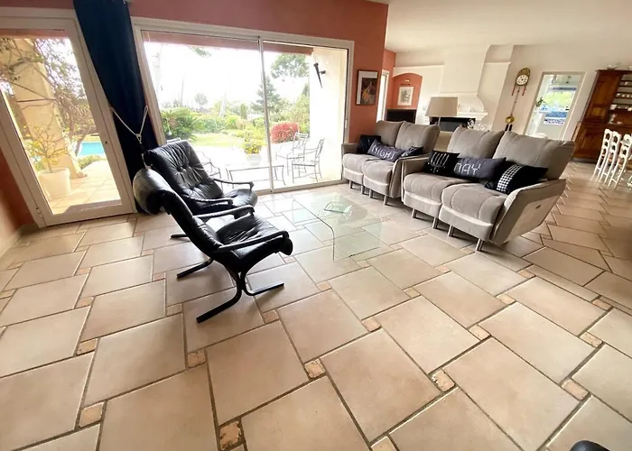 Frgk Claude Juan-les-pins Luxury With Pool & Ultra-fast Wi-fi *