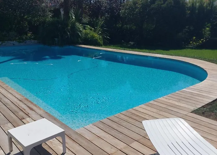 Frgk Claude Juan-les-pins Luxury With Pool & Ultra-fast Wi-fi Вилла